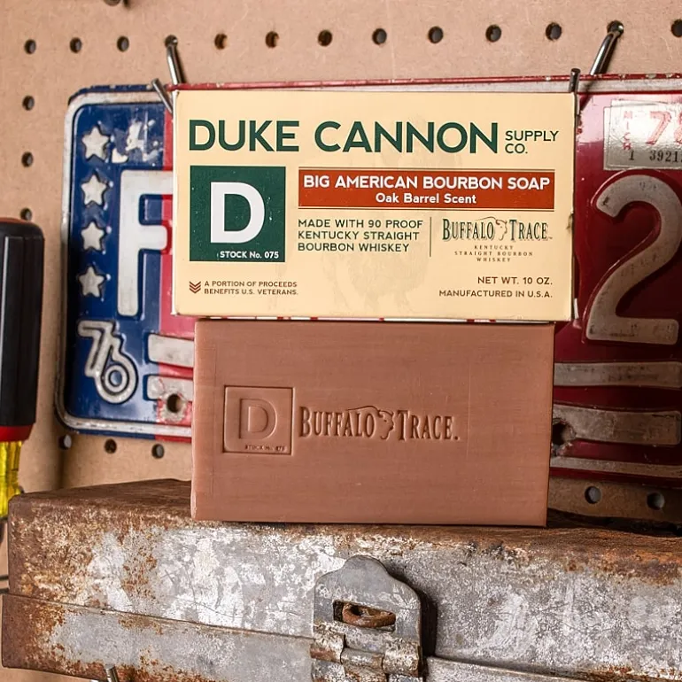 Duke Cannon Big American Bourbon Mens Bar soap