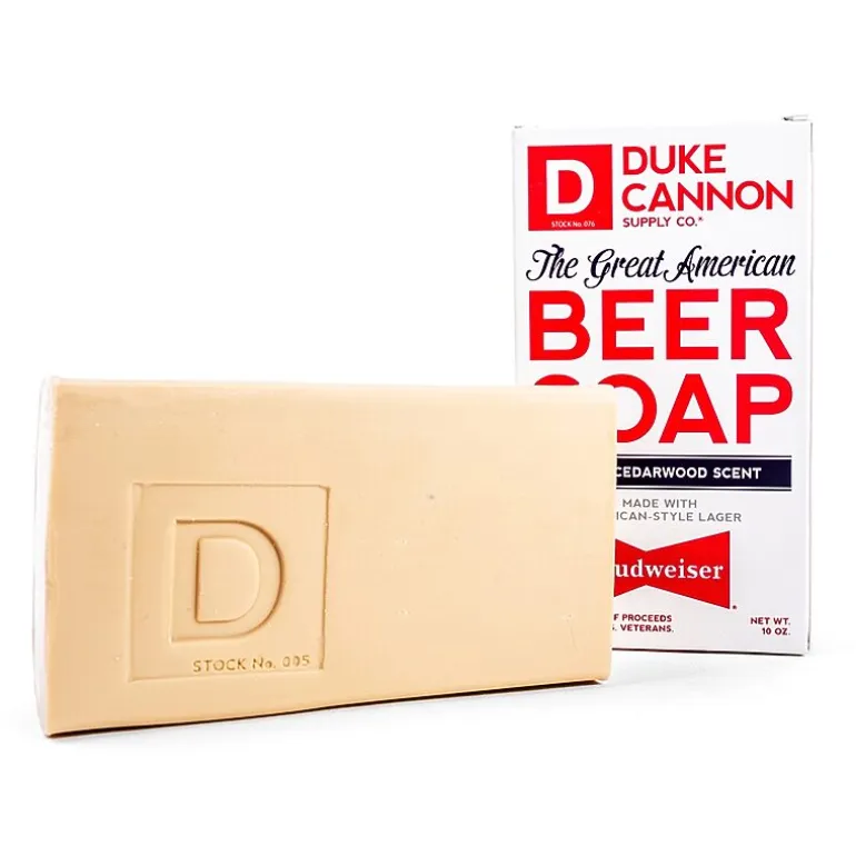 Duke Cannon Great American Budweiser Mens Bar soap