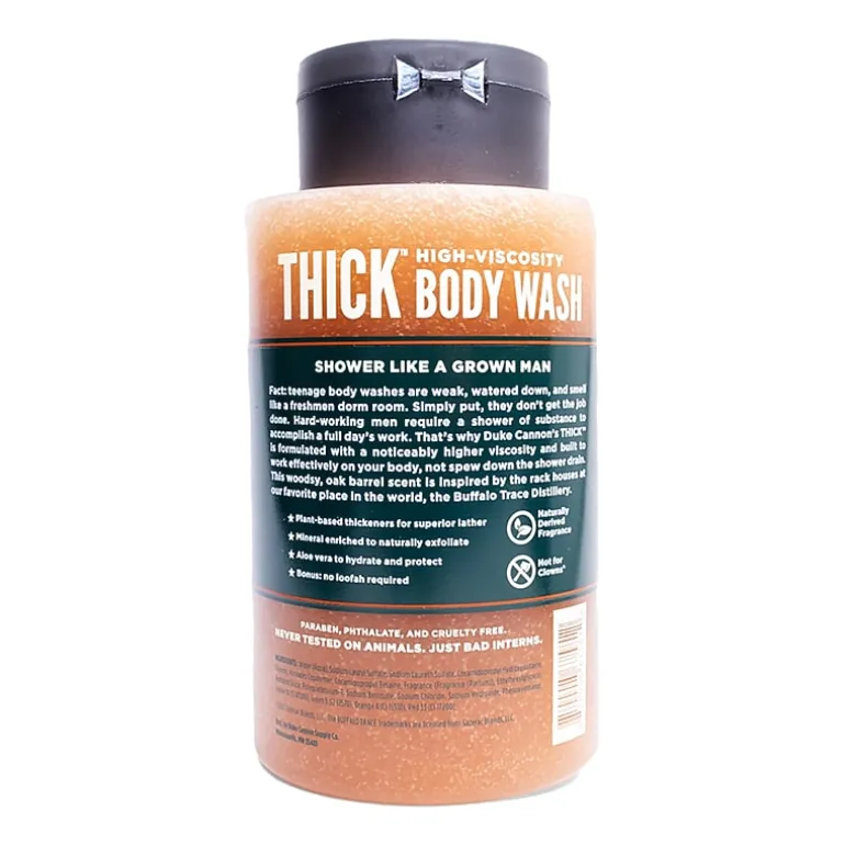 Duke Cannon Thick Liquid Buffalo Trace Bourbon Body Wash
