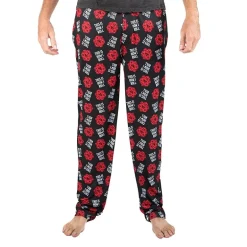 Dungeons Dragons Mens Fleece Pajama Pants