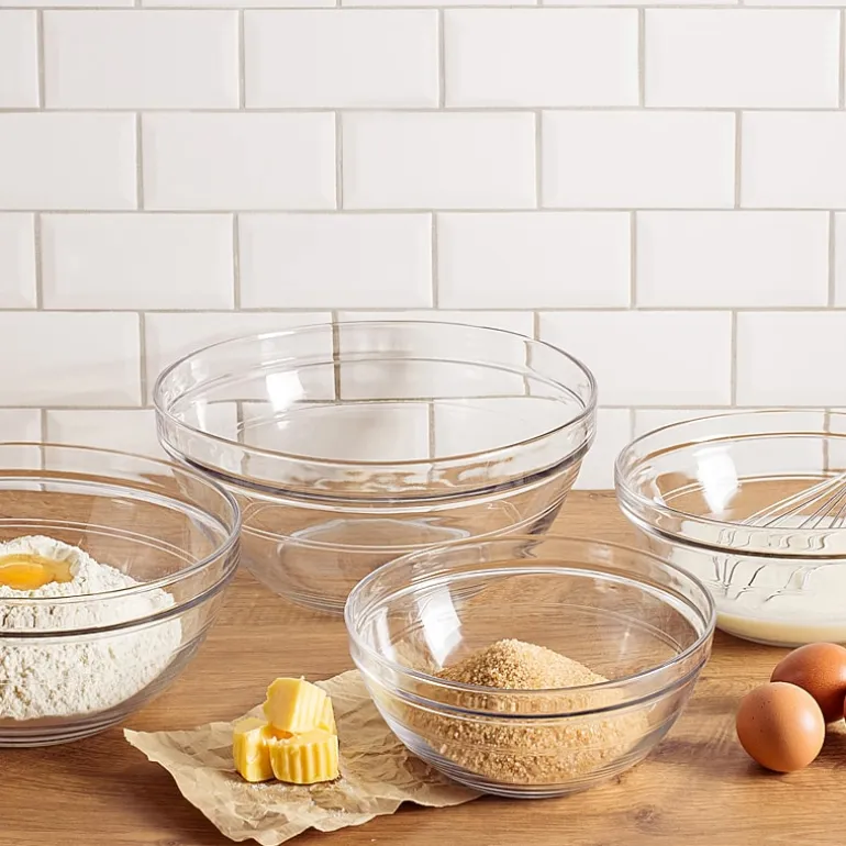 Duralex Gigone 10-pc. Glass Mixing Bowl Set
