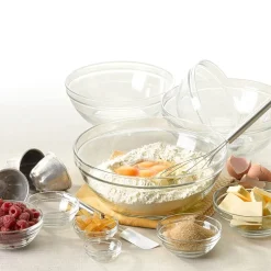 Duralex Gigone 10-pc. Glass Mixing Bowl Set
