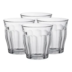 Duralex Picardie Clear Tumbler 4-pc. 10oz. Drinkware Set