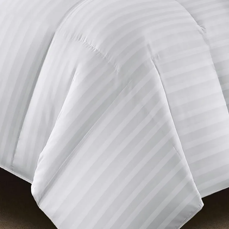 Duraloft Damask-Stripe Heavy-Warmth Down-Alternative Comforter