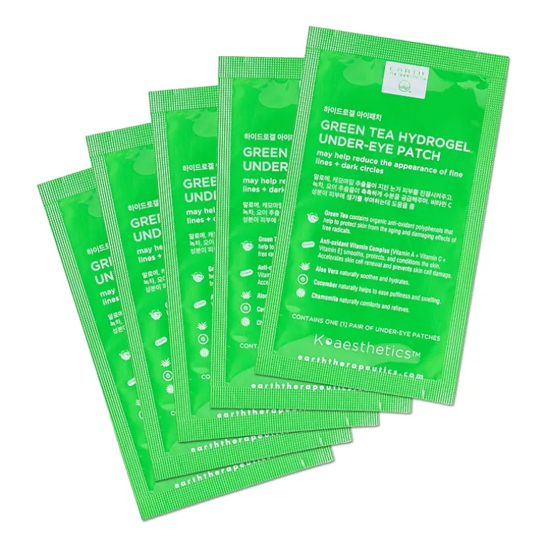 Earth Therapeutics Green Tea Undereye Hydrogel Patch