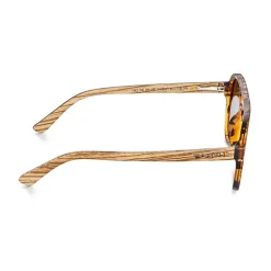 Earth Wood Mazatlan Mens Polarized Sunglasses