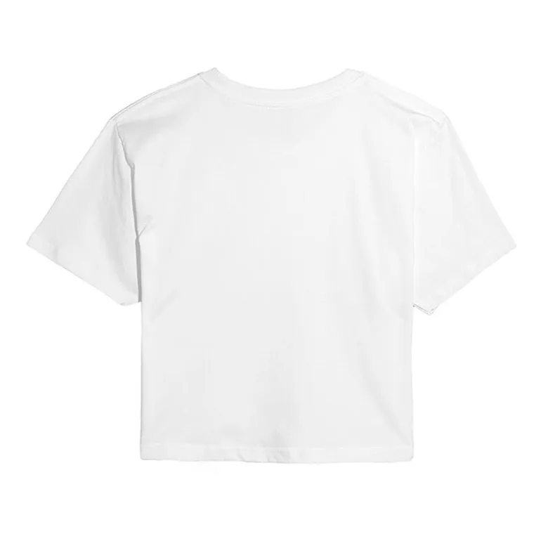 Easter Beagle Cropped Womens Juniors Crew Neck Short Sleeve Boxy Fit Peanuts Snoopy Graphic T-Shirt