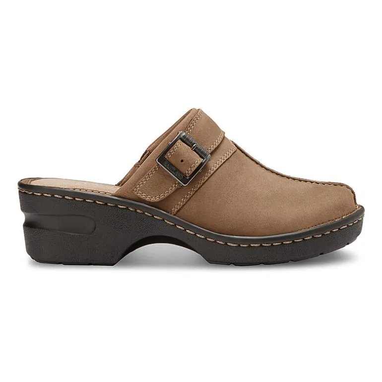 Eastland Mae Womens Round Closed Toe Clogs