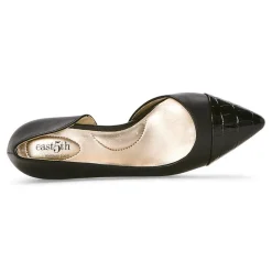 east 5th Dion Womens Pointed Closed Toe Kitten Heel Pumps