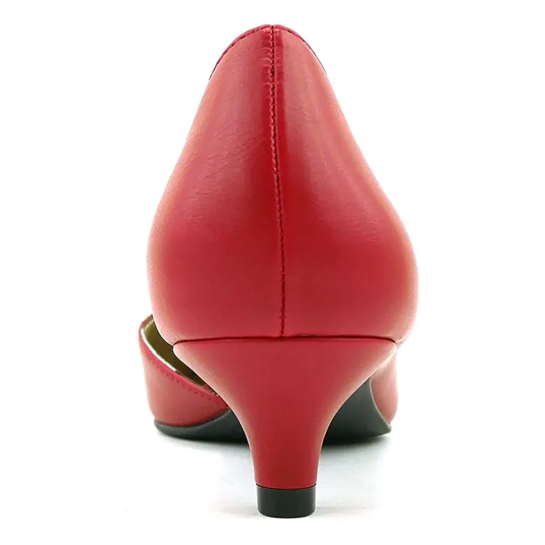 east 5th Dion Womens Pointed Closed Toe Kitten Heel Pumps