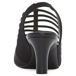 east 5th Neville Womens Round Peep Toe Block Heel Pumps