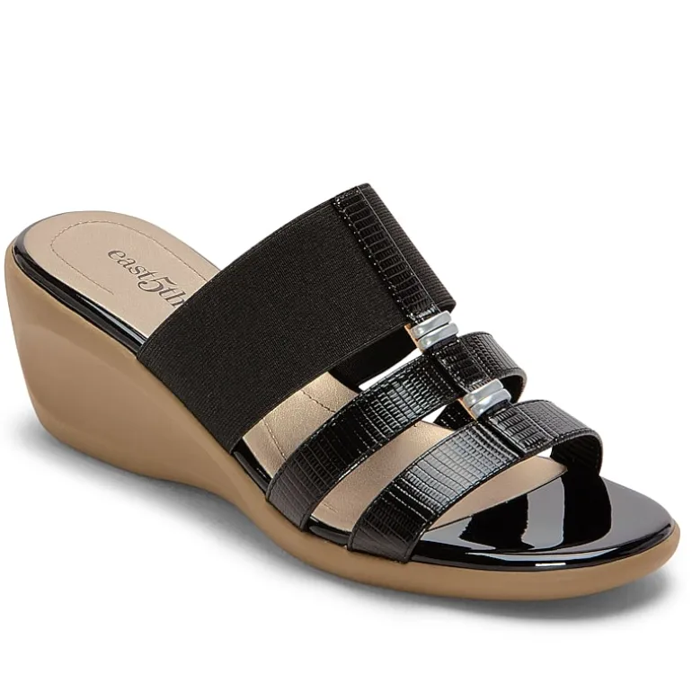 east 5th Womens Endi Wedge Sandals