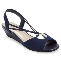east 5th Womens Ravena Wedge Sandals