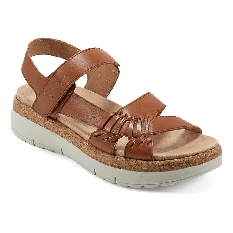 Easy Spirit Ilena Womens Adjustable Strap Footbed Sandals