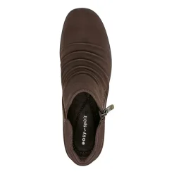 Easy Spirit Womens Aleta Flat Heel Booties