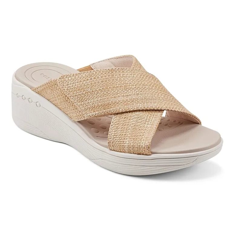 Easy Spirit Womens Bindie Wedge Sandals