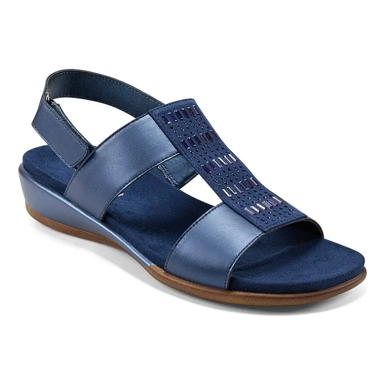 Easy Spirit Womens Hazel Wedge Sandals