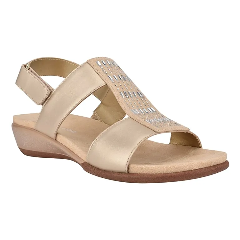 Easy Spirit Womens Hazel Wedge Sandals