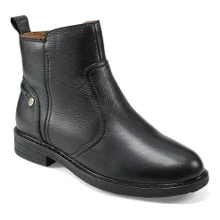 Easy Spirit Womens Juna Stacked Heel Booties