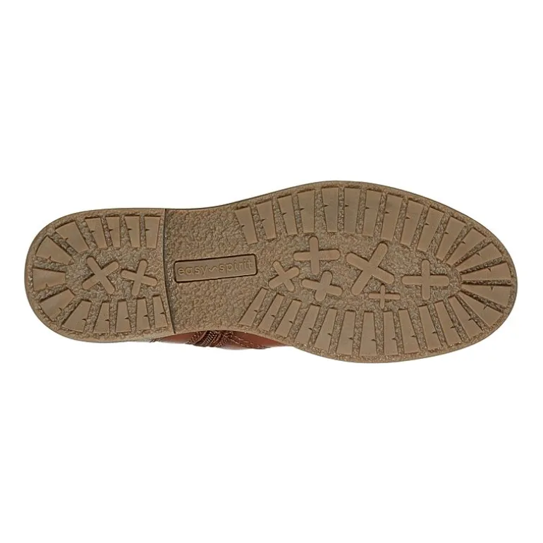 Easy Spirit Womens Juna Stacked Heel Booties