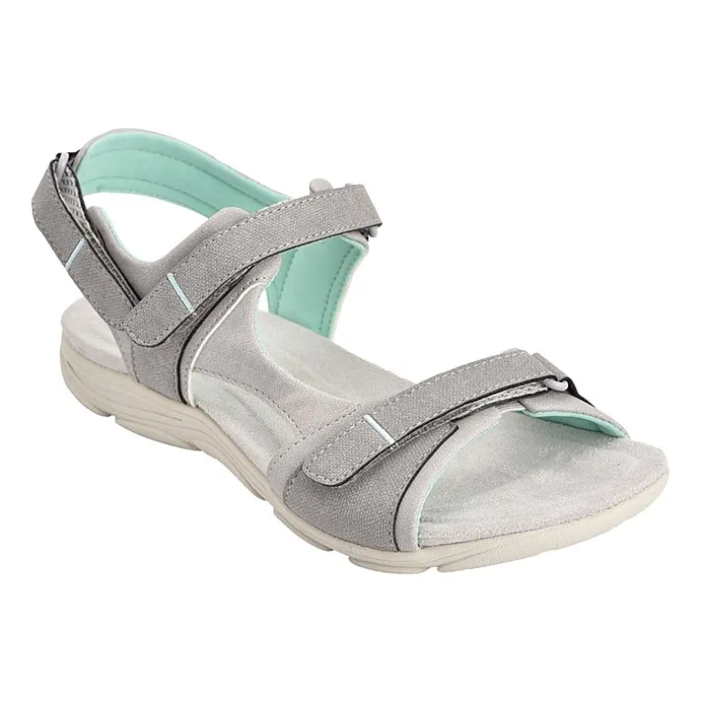 Easy Spirit Womens Lake Adjustable Strap Flat Sandals