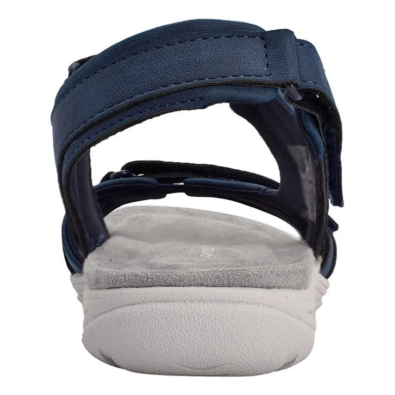 Easy Spirit Womens Lake Adjustable Strap Flat Sandals