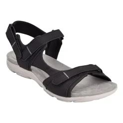 Easy Spirit Womens Lake Adjustable Strap Flat Sandals