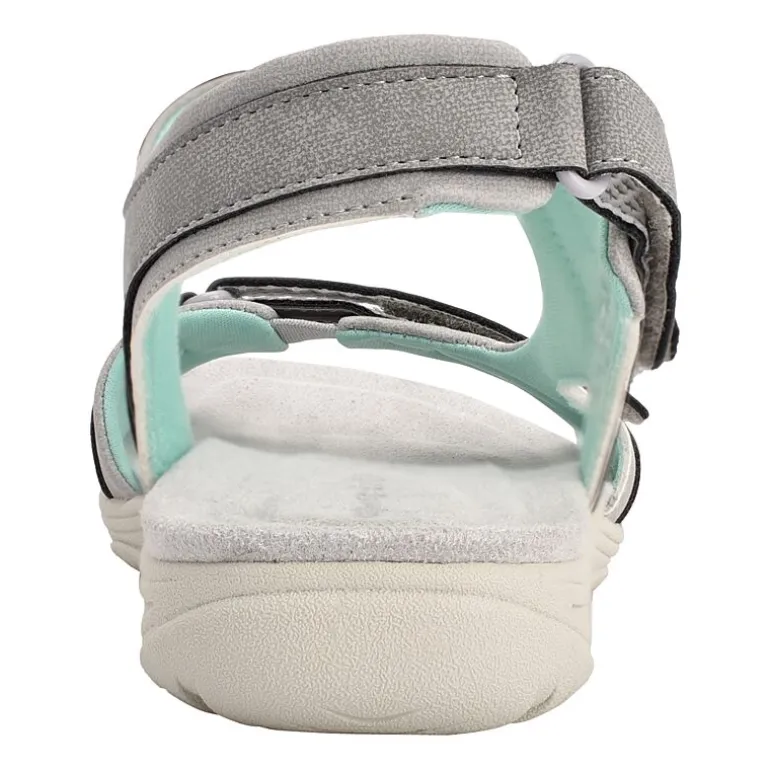 Easy Spirit Womens Lake Adjustable Strap Flat Sandals