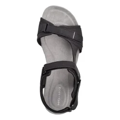 Easy Spirit Womens Lake Adjustable Strap Flat Sandals
