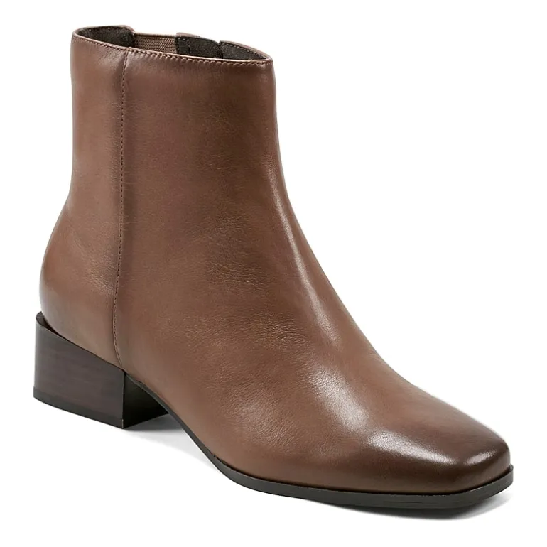 Easy Spirit Womens Sidney Stacked Heel Dress Boots