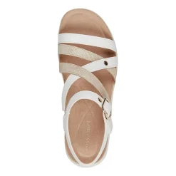 Easy Spirit Womens Wayan Adjustable Strap Flat Sandals