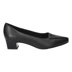 Easy Street Astrid Womens Almond Closed Toe Block Heel Pumps