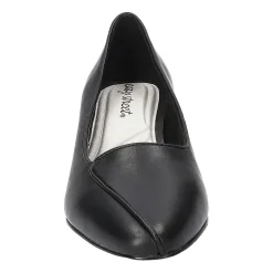 Easy Street Astrid Womens Almond Closed Toe Block Heel Pumps