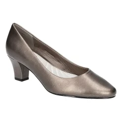 Easy Street Ballari Womens Round Stiletto Heel Pumps