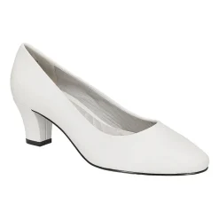 Easy Street Ballari Womens Round Stiletto Heel Pumps