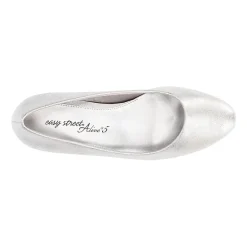 Easy Street Ballari Womens Round Stiletto Heel Pumps