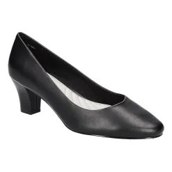 Easy Street Ballari Womens Round Stiletto Heel Pumps