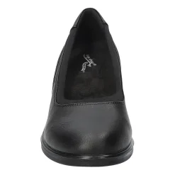 Easy Street Chyler Womens Round Closed Toe Block Heel Pumps