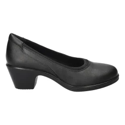 Easy Street Chyler Womens Round Closed Toe Block Heel Pumps