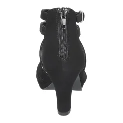 Easy Street Crissa Womens Round Open Toe Stiletto Heel Pumps