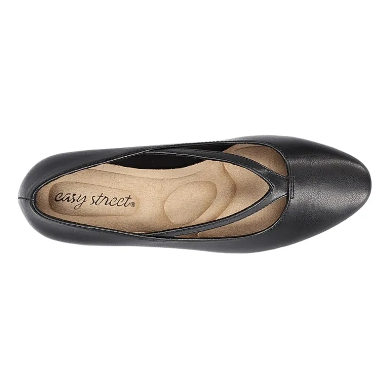 Easy Street Culver Womens Almond Closed Toe Stiletto Heel Pumps