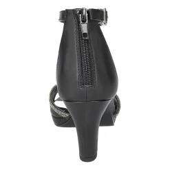 Easy Street Davina Womens Round Open Toe Stiletto Heel Pumps