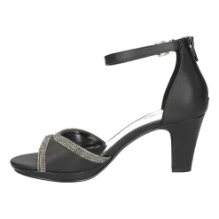 Easy Street Davina Womens Round Open Toe Stiletto Heel Pumps