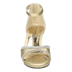 Easy Street Davina Womens Round Open Toe Stiletto Heel Pumps