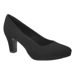 Easy Street Equinox Womens Round Stiletto Heel Pumps