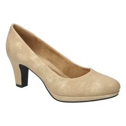 Easy Street Equinox Womens Round Stiletto Heel Pumps