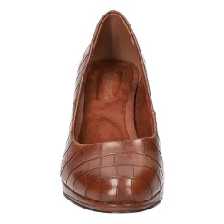 Easy Street Equinox Womens Round Stiletto Heel Pumps