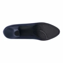 Easy Street Fabulous Womens Round Cone Heel Pumps