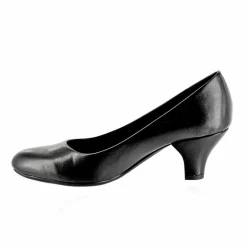 Easy Street Fabulous Womens Round Cone Heel Pumps