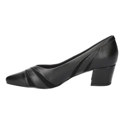 Easy Street Lizbeth Womens Pointed Closed Toe Block Heel Pumps